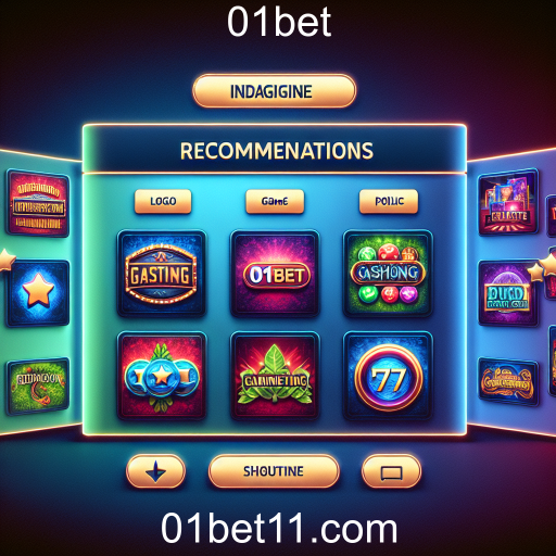 Descubra Novos Jogos com a Categoria 'Indicações' do 01bet